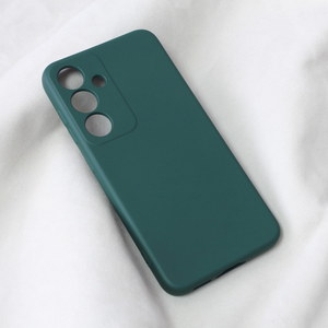 Maska / futrola Teracell Soft Velvet za Samsung S711 Galaxy S23 FE tamno zelena.