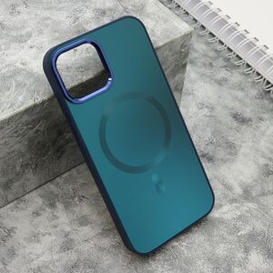 Maska / futrola COLOR METAL MagSafe za iPhone 12 zelena (MS).