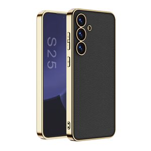 Maska / futrola S GOLD LINE za Samsung S931 Galaxy S25 5G crna (GKK case) (MS).