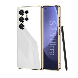 Maska / futrola S MIRROR za Samsung S938 Galaxy S25 Ultra 5G bela (GKK case) (MS).