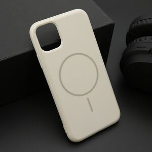 Maska / futrola JELLY MagSafe za iPhone 11 (6.1) titanijum (MS).