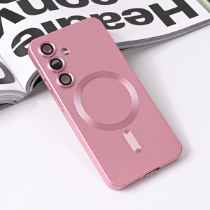 Maska / futrola Magsafe Chrome za Samsung S931 Galaxy S25 roze.