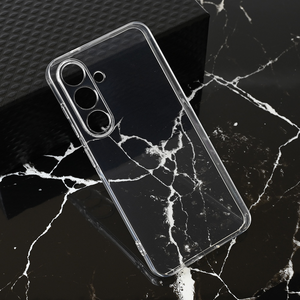 Silikonska maska / futrola Teracell Giulietta za Samsung S931 Galaxy S25 providna.