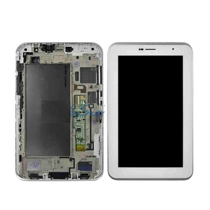 LCD displej za Samsung P3100/Galaxy Tab 2 7.0+touch screen beli+frame Service Pack original.