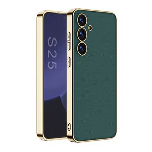 Maska / futrola S GOLD LINE za Samsung S931 Galaxy S25 5G zelena (GKK case) (MS).