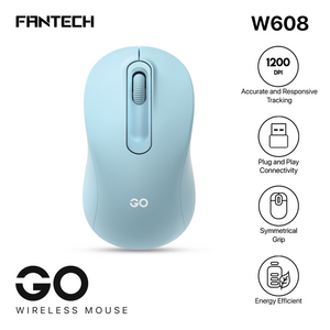 Mis Wireless Fantech W608 GO plavi.