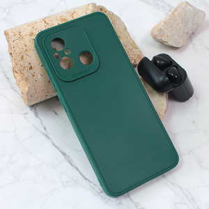 Maska / futrola 3D Camera za Xiaomi Redmi 12C tamno zelena.