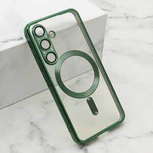 Maska / futrola CAMERA PROTECT MAGSAFE za Samsung S931 Galaxy S25 5G zelena (MS).