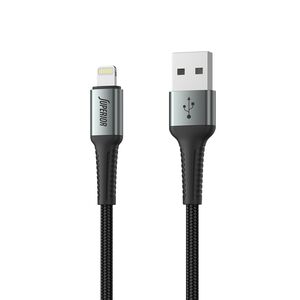 USB data kabl Superior SU-K104 Fast 12W 2.4A USB A na Lightning 1m crni (MS).