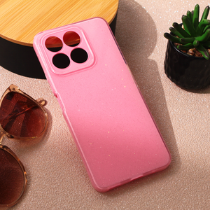 Maska / futrola Sparkle Dust za Huawei Honor X8a roza.
