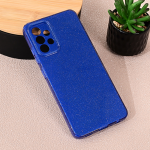 Maska / futrola Sparkle Dust za Samsung A325 Galaxy A32 4G (EU) tamno plava.