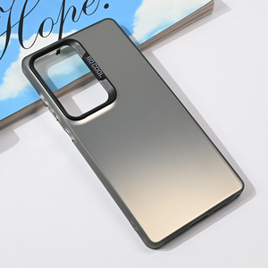 Maska / futrola providna za Samsung S938 Galaxy S25 Ultra crna.