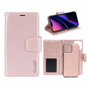 Maska / futrola Hanman Canvas original 2u1 za iPhone 13 Pro roze.