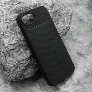 Maska / futrola Carbon za iPhone 16e crna (MS).