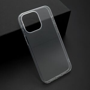 Silikonska maska / futrola ultra tanka PROTECT silikon za iPhone 15 Pro Max (6.7) providna (bela) (MS).