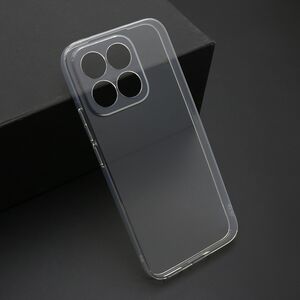 Silikonska maska / futrola ultra tanka PROTECT silikon za Huawei Honor X8c providna (bela) (MS).
