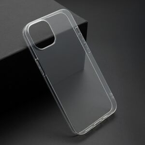 Silikonska maska / futrola ultra tanka PROTECT silikon za iPhone 14 providna (bela) (MS).