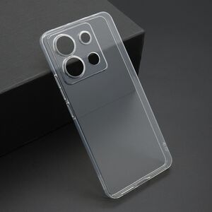 Silikonska maska / futrola ultra tanka PROTECT silikon za Xiaomi Redmi Note 13 Pro 5G providna (bela) (MS).