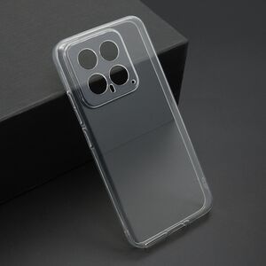 Silikonska maska / futrola ultra tanka PROTECT silikon za Xiaomi 14 providna (bela) (MS).