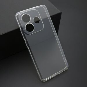 Silikonska maska / futrola ultra tanka PROTECT silikon za Xiaomi Redmi Note 14 5G providna (bela) (MS).