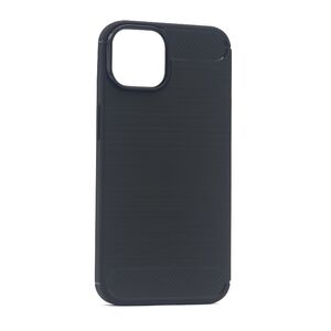 Silikonska maska / futrola BRUSHED za iPhone 14 crna (MS).