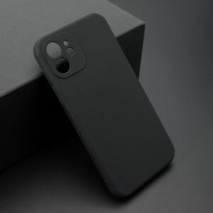 Maska / futrola ultra tanka KOLOR za iPhone 12/12 Pro (6.1) crna (MS).