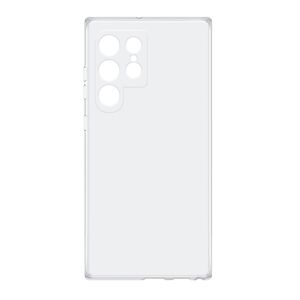 Silikonska maska / futrola ultra tanka PROTECT silikon za Samsung Galaxy S22 Ultra 5G providna (bela) (MS).
