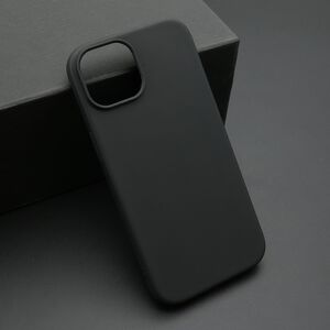 Maska / futrola ultra tanka KOLOR za iPhone 15 crna (MS).
