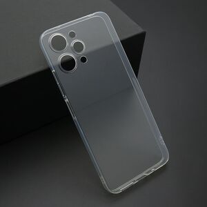 Silikonska maska / futrola ultra tanka PROTECT silikon za Xiaomi Redmi 12 providna (bela) (MS).