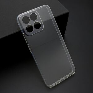 Silikonska maska / futrola ultra tanka PROTECT silikon za Honor X7c/Honor 200 Smart providna (bela) (MS).