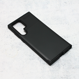 Maska / futrola Defender Carbon za Samsung Galaxy S22 Ultra 5G crna.
