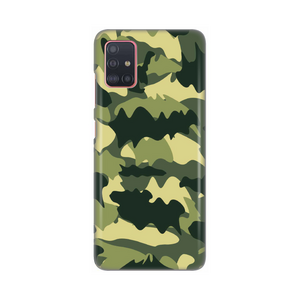 Silikonska maska / futrola print ultra tanka za Samsung A515F Galaxy A51 Army.