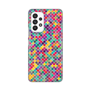 Silikonska maska / futrola print ultra tanka za Samsung A536 Galaxy A53 5G Colorful cubes.