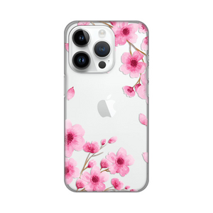 Silikonska maska / futrola print ultra tanka za iPhone 14 Pro Rose flowers.