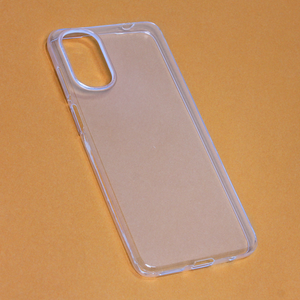 Torbica Silikonska maska / futrola ultra tanka za Motorola Moto G22 providna.