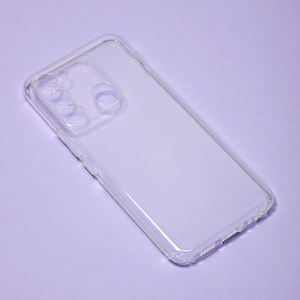 Torbica Silikonska maska / futrola ultra tanka za Tecno Spark 8C providna.