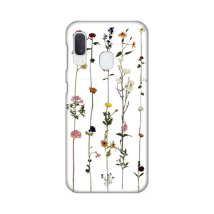 Silikonska maska / futrola print ultra tanka za Samsung A202 Galaxy A20E Flower.