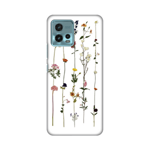 Silikonska maska / futrola print ultra tanka za Motorola Moto G72 Flower.