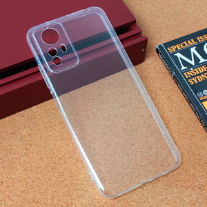 Torbica Silikonska maska / futrola ultra tanka za Xiaomi Redmi Note 12S (EU) providna.