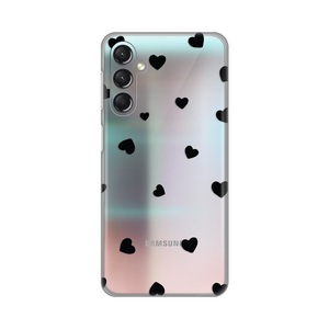Silikonska maska / futrola print ultra tanka za Samsung A245 Galaxy A24 4G Hearts.