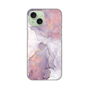 Silikonska maska / futrola print za iPhone 15 Pink Marble.