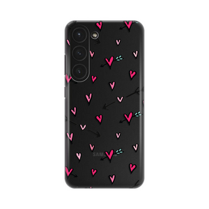 Silikonska maska / futrola print ultra tanka za Samsung S911B Galaxy S23 Heart Pattern.