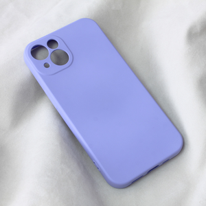 Maska / futrola Teracell Soft Velvet za iPhone 13 ljubicasta.