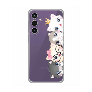 Silikonska maska / futrola print ultra tanka za Samsung S711 Galaxy S23 FE Cats.