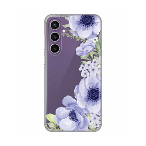 Silikonska maska / futrola print ultra tanka za Samsung S711 Galaxy S23 FE Blue Roses.