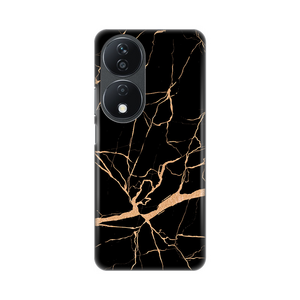 Silikonska maska / futrola print za Huawei Honor X7b All crni.
