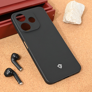 Maska / futrola Teracell ultra tanka za Xiaomi Redmi 13 mat crna.