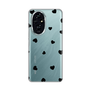 Silikonska maska / futrola print ultra tanka za Huawei Honor 200 Hearts.