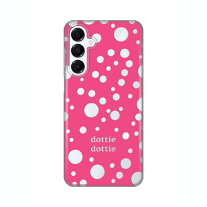 Silikonska maska / futrola print ultra tanka za Samsung A165F Galaxy A16 Dottie Dottie Pink.