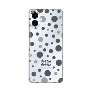 Silikonska maska / futrola print ultra tanka za Samsung A065F Galaxy A06 Dottie Dottie Gray.